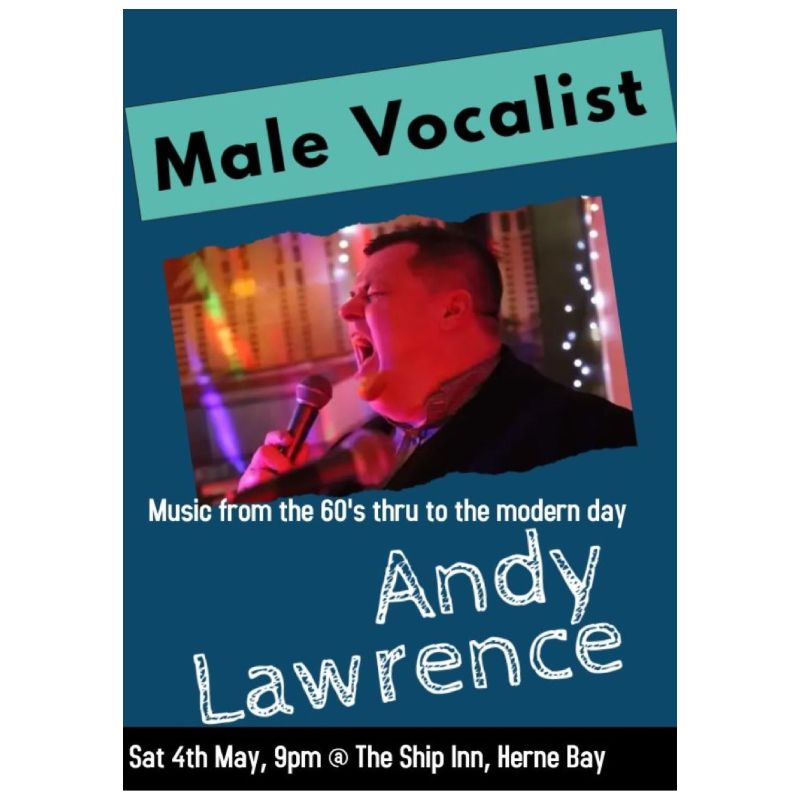 Image representing Andrew Lawrence Performing from The Ship Inn, Herne Bay