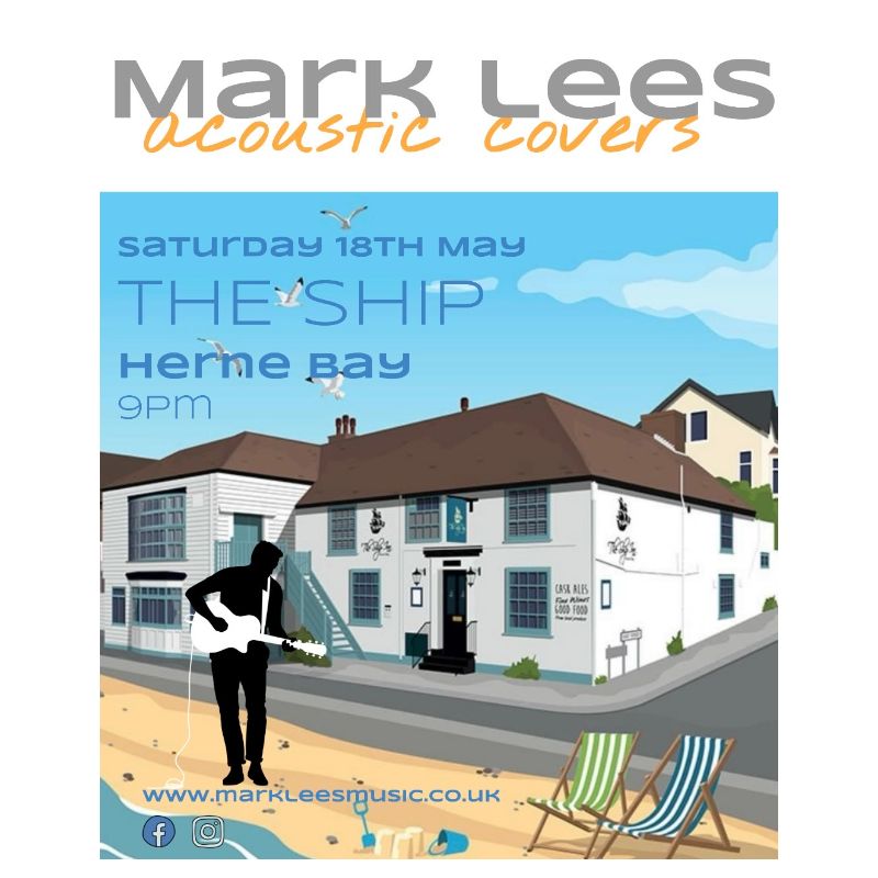 Image representing Mark Lee's Performing from The Ship Inn, Herne Bay